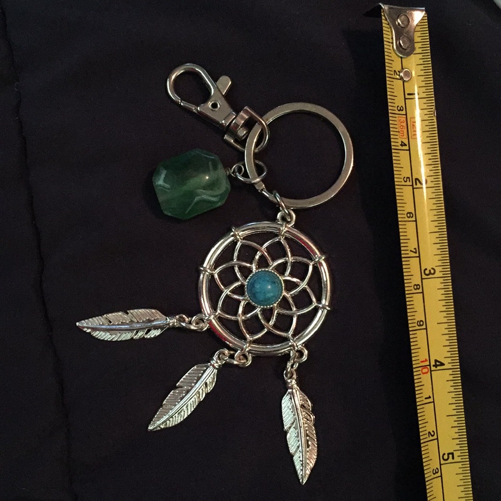 Pretty bag charm clamp